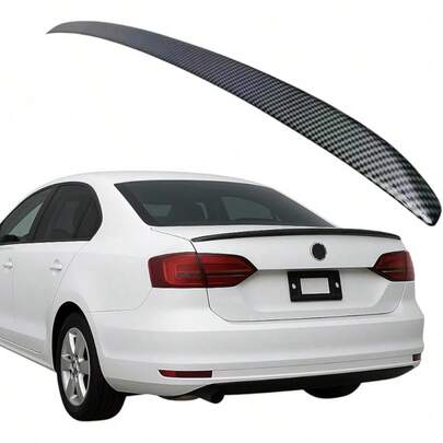 Aleron Cajuela Spoiler Sedan Filo Mk6 Universal Sport Deportivo para Virtus Clasico Gli Jetta yás | Negro