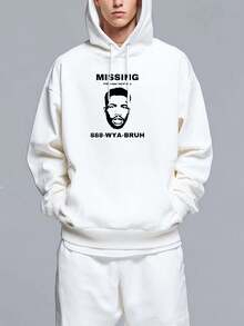 Men Zip-Up Hoodies - White - View 1