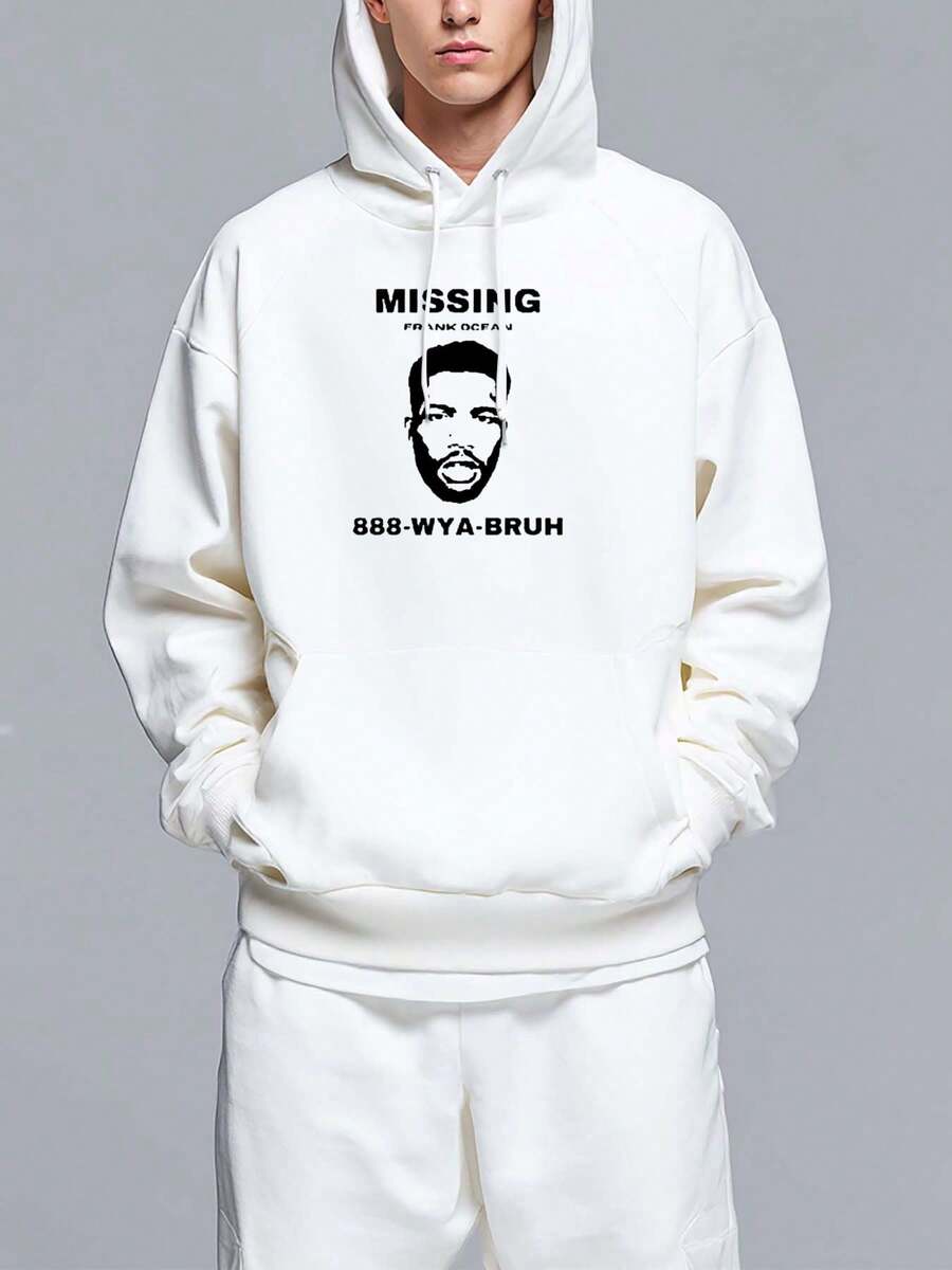 Men Zip-Up Hoodies - White - View 1