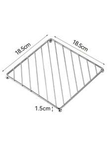 优雅不锈钢隔热垫，适用于热锅热菜，现代厨房的理想之选，节日宴客（新年、情人节）的完美之选——为用餐增添精致格调，主人必备，厨房造型师的理想礼物 #现代厨房 #节日宴客 #主人礼物 #厨房造型师 #精致隔热垫