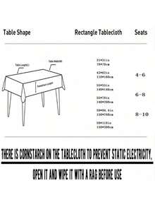 1件防水奢华欧式刺绣蕾丝边桌布 - PVC蕾丝混纺长方形桌布，防油，适合节日派对和庆典，简约浪漫的桌面装饰，适用于客厅、厨房、卧室和酒店。 - 金色 - 查看 5