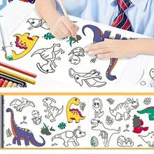 Creative Doodle Scroll Suitable For Teens - DIY Painting And Doodle Art, With Fun Animal, Fruit And Object Designs To Inspire Imagination, Perfect Birthday, Halloween, Thanksgiving And Christmas Gift, Drawing Toy - Multicolor - View 5