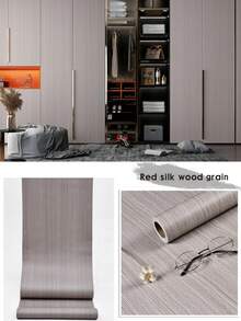 1 Rotolo di carta da parati adesiva in PVC impermeabile, carta da parati rimovibile e riposizionabile, pellicola decorativa in vinile per mobili e armadi, adesivi per carta da parati fai-da-te, decorazione per bagno, adesivi per pareti per la casa