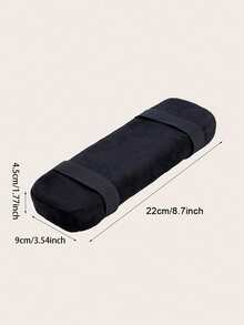 1 Stück ergonomisches Memory-Schaum Armauflagen-Kissen für Bürostuhl - universell passende Ellbogenstütze für Druckentlastung, bequeme Armauflagen-Abdeckung für Schreibtischstuhl, Rollstuhl, Sitzkissen Bürobedarf, Stuhlkissen Gaming-Stuhl Schreibtisch-Zubehör - Verschiedenfarbig - Übersicht 2