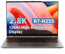 Lenovo 联想小新Pro 14 2025笔记本电脑，可选第十三代酷睿i7高性能，适合商务、办公、大学生、游戏、设计、轻薄，N155A，R7-H255 32GB 1TB SSD，防眩光护眼屏，官方正品，10000+买家推荐 - 灰色 - 查看 1