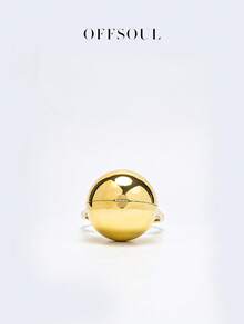 优雅金色金属新娘婚礼派对手拿包，适合婚礼、宴会、派对、海滩度假等场合 - 金色 - 查看 7