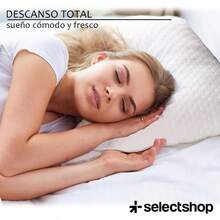 Almohada De Foam Triturado Ultra Suave Cojin Ajustable con Funda Exterior Antibacterial Transpirable Almohada Comoda Confortable Suoper Comoda 45 X 64 HG17C6 - 1 - Ver 10