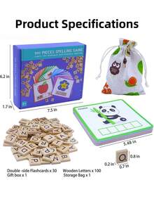 Alphabet Number Matching Blocks Early Education Cognitive Development Toy For Toddlers Thinking Training Parent Child Interaction Christmas Birthday Gift Ideas Learning Activities - Multicolor - View 6