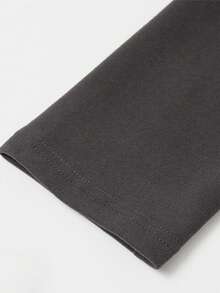 3 件套男士秋冬针织上衣、商务休闲圆领汗衫、内衣和外套打底衫 - 灰色 - 查看 5