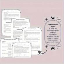 Adult Meditation Guide: Breathing Techniques, Yoga Poses, Affirmations, Journaling Prompts And Mantras - Mindfulness And Spiritual Growth Journal With Mandala Art And Relaxation Exercises, Mindfulness Journal, Inspirational Journal | Mandala Art Journal | Relaxation Journal - Adult Guided Meditation Program - View 8