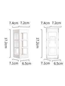 1pc Wall Mounted Hair Accessory Storage Rack, Used For Curlers, Combs, And Straighteners, Non Drilled Bathroom Storage, Hair Accessory Storage Box. Curling Wand Storage Box, Home Wall Straight Hair Straightener Storage Rack Without Punching Holes. Hairdressing Tool Organizer Box. Bathroom Storage Rack, Home&Daily Necessities, Bathroom Storage&Storage. Convenient And Practical