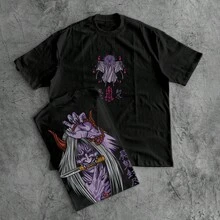 Ultra Instinct Oversized T-Shirt Geek Style 100% Cotton Immediate Shipping - Black - View 3