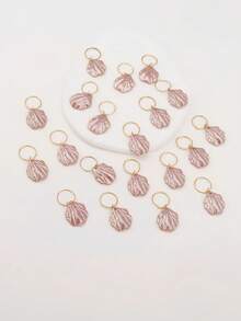 20 pezzi Nuovi fermagli per capelli in materiale a conchiglia, adatti per uso quotidiano da donna, fermagli per capelli