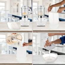 3 Pcs Nut Milk Bag  Strainer Nut Bags Reusable Multiple Usage  Strainer Bag For Straining Almond Soy Milk Greek Yogurt Professional Cold Brew Coffee Tea Beer Celery Juice Fine Nylon Mesh# DOUYYY