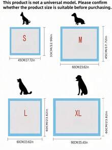 100pcs Leak-Proof Absorbent Dog Training Pads - Disposable Pet Pee Pads, Multiple Sizes, Suitable For Small Animals, Puppies, Cats And Dogs, Ideal For Labs, Bedrooms And Training Supplies, Hygienic Solution, Pet Waste Management | Leak-Proof Design | Durable Pet Product, Dog Training Pads - Pink - View 6