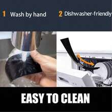 Easy-Clean Silicone Stove Gap Cover, Kitchen Counter Gap Filler, Heat Resistant Oven Gap Filler, Between Kitchen Appliances Washing Machine And Stovetop Gifts Birthday Graduation