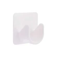 4pcs Curtain Rod Hook - Heavy-Duty Clip-On Curtain Rod Holder, No-Drill Adhesive Bracket For Door Curtains, Telescopic Rod Hook No-Drill Curtain Rod Holders, Adjustable & Reusable, Easy Install Adhesive Brackets, Perfect For Home Decor In Any Room, Black, Christmas/Halloween Gift Decoration,Party Decoration Shower Curtain Hooks Curtain Hooks - Multicolor - View 9