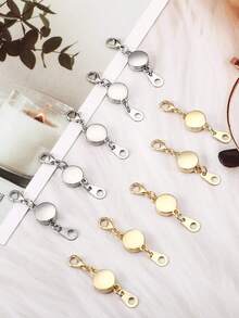 Magnetic Necklace Clasps And Closures - Round Bracelet Extender Clasps For Jewelry Making