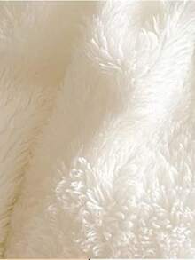 Edredón De Invierno, Aborregado por atras,  Edredón de Cachemira, Otoño E Invierno Edredón De Felpa Gruesa Cálida Edredón Reversible C,150x200cm - Morado - Ver 3