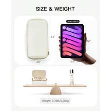 Almacenamiento de joyas pequeas para viajes - 12 piezas de color blanco - Ver 5