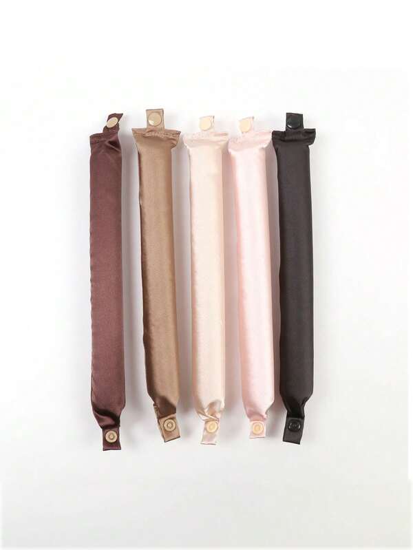 4 قطع/6 قطع مجموعة رغوة تموج غير لاصقة مصنوعة من مواد شبيهة بالحرير للأشخاص الكسالى للنوم دون إتلاف الشعر. مكواة تجعيد الشعر. طقم أدوات تصفيف الشعر، طقم أدوات الشعر