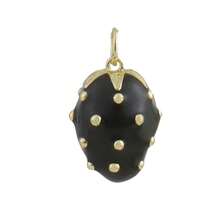 1pc Copper Mini Cute Big Strawberry Pendant, Fashion Versatile For DIY Bracelet, Necklace, Earrings, Bag Charm, Gift For Girlfriend