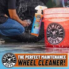 Chemical Guys CLD10516 - Limpiador de Rueda de cítricos de Gel pegajoso, 40,64 l oz, 16 FL. Oz - 128 onzas líquidas (paquete de 1) - Ver 3