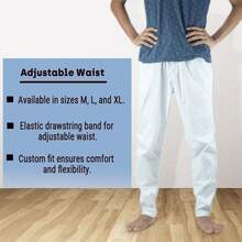 EPSCY Pajama Pants For Men - Relax In Style Lounge Pant – Breathable Sleep Pant With Drawstring And Pocketshalloween - trắng - Xem 7