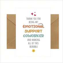 1 Stück Geburtstagskarte für Kollegen, lustige Dankeskarte für Kollegen, Kollegenkarte, Geburtstagskarte für Arbeitskollegen