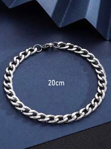 1 st armband i rostfritt stål, minimalistisk och trendig present till män - Multifärgad - Visa 6