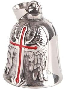 BAFOVY Campana de Ciclismo de Buena Suerte de Acero Inoxidable para Motocicletas, Bicicletas, Camiones, Mano de Obra Exquisita, Fácil de Transportar - 1 - Ver 6