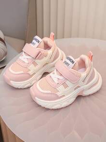 1 Pasang Sepatu Olahraga Bayi yang Lucu, Modis, dan Serbaguna, Nyaman untuk Anak Laki-laki dan Perempuan, Cocok untuk Kelas Olahraga dan Sepatu Lari di Musim Semi dan Gugur, Kembali ke Sekolah - Berwarna merah muda - View 17