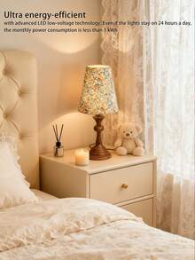 1pc LED Minimalist Modern Gold Desk Lamp, Vintage Fabric Pleated Lampshade Soft Light, Nordic, European, Italian Style, Rustic Living Room Bedroom Modern Minimalist Reading Study Desk Personalized Creative Minimalist, Warm Light Decoration Multi-Purpose Warm Light Camping Romantic Elegant Atmosphere Bedside Night Light Soft Light, Minimalist Design, USB Dimmable Desk Lamp, New Year Gift, Valentine's Day Gift