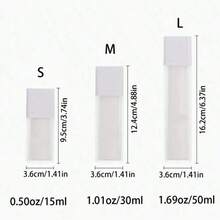 1 件白色真空泵瓶、塑料面霜罐、面膜瓶、化妆品可再填充容器、药膏罐、优质厚塑料分配瓶，适用于面霜、乳液、蜡烛等。 - 茶色 - 查看 8