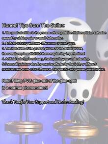 Bộ 3 mô hình nhân vật Hollow Knight, Little Hollow Knight và Quirrel bằng nhựa PVC, thích hợp để trang trí xe hơi/bàn làm việc/nhà cửa, tượng nhỏ bằng nhựa PVC hoặc làm quà tặng/đồ sưu tầm, đồ trang trí, phù hợp để trang trí vỏ máy tính/vườn/bánh kem. - Nhiều màu - Xem 11