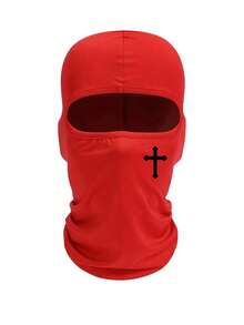 2 piezas de diseño especial con patrón de cruz universal, máscara multifuncional de estilo graffiti punk para protección solar, pasamontañas, máscara de cara completa, adecuada para ciclismo, esquí, senderismo, pesca y diversos deportes al aire libre, a prueba de viento y transpirable, el mejor regalo para las vacaciones.