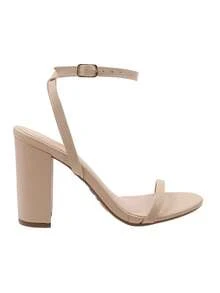 Sandália Feminina Salto Bloco Alto Social Confortável Festa