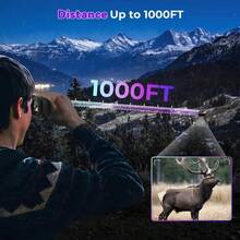 1080P Light Infrared Night Vision Monocular Device - Adventure Seekers, Digital Night Vision Monoculars, Battery Powered, Portable Design With 2500mAh Rechargeable Battery, USB Charging, Suitable For Nighttime Surveillance, Travel, Exploration