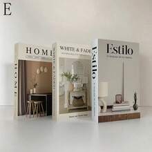 3 件套全新创意家居装饰、节日装饰、氛围道具、摄影、咖啡厅、酒店装饰、仿书