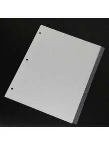 A5/A6/A7 环形分隔页 6/8 页活页夹分隔页 PP 分隔页 预算书配件 日记本 日程本 笔记本配件