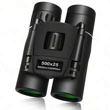 Outdoor 500x25 Portable Adult Binoculars, High-Definition Long-Range Binoculars, DurablePrism Professional Binoculars, Suitable For Concerts, Birdwatching, Hunting, Camping, Hiking And Other Daytime Activities. A Perfect Gift For Christmas, Halloween And Other Holidays! - 1pcs - 查看 9