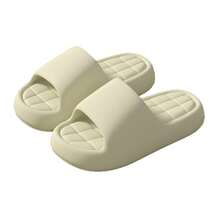 Non-Slip EVA Slippers Indoor Soft Sole Anti-Slip Couple Summer Home New Bathroom Slippers One-Word Slippers