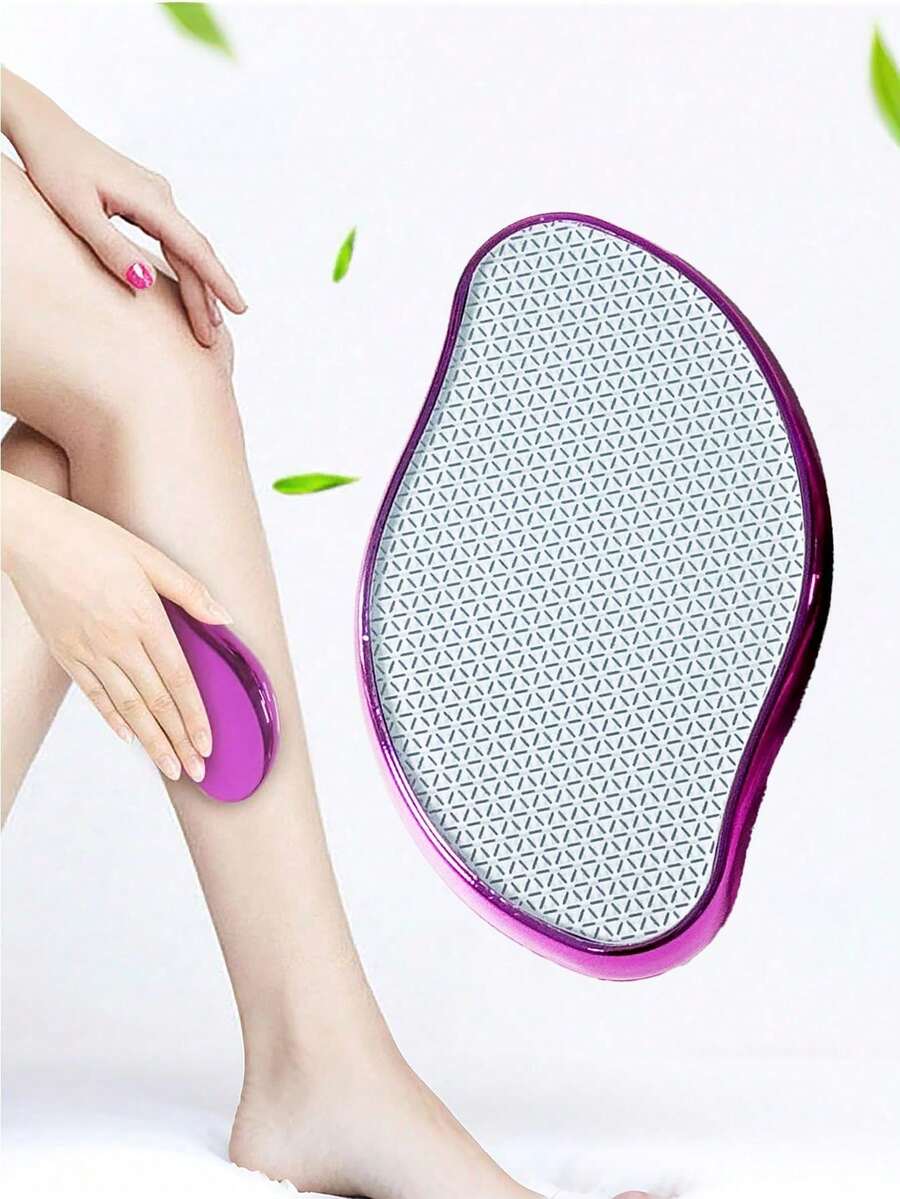 1 Stück Mikropinsel, kristallhaarentferner aufgerüstetes multifunktionales manuelles Haarentfernungsgerät, entfernt effektiv Keratin, geeignet für die Haarentfernung an Armen, Beinen und dem Rücken, ein bequemes und nicht-invasives Hautharentfernungsgerät, ein neuer wiederverwendbarer Nano-Glas-Material Haarentfernungswerkzeug, beschädigt die Haut nicht, ein magisches Haarentfernungswerkzeug für den Rücken, die Arme und Beine.