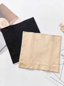 2pcs Seamless Waist Trainer, Tummy Control Shapewear, Waist Cincher For Women - Multicolor - View 2