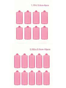 14个/10个海绵卷发器，大/中/小号柔软泡沫卷发器，适用于打造波浪发型，舒适睡眠卷发器，美发造型工具，卷发器，卷发梳，卷发棒，卷发产品，卷发器，卷发卷发器，卷发工具，卷发棒，卷发，无热卷发，无热卷发，卷发器，理发师，卷发器 - 彩色 - 查看 15