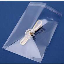 100pcs, OPP Transparent Self-Adhesive Plastic Gift Bags,For DIY, Party, Halloween, Christmas, Valentine's Day, Family Gathering, Wedding Favors, Gift Packaging,Christmas - Clear - View 7