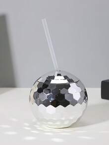 5 أكواب مياه فضية بكرات تلألؤية سعة 500 مل، أكواب مياه للفتيات، أكواب مياه حفلات الفضية، أكواب ديسكو لحفلات التخرج والزفاف والعروس وأعياد الميلاد، ديكورات حفلات الزفاف والعروس وحفلات استقبال المولود الجديد وأعياد الميلاد والحفلات، هدايا الحفلات، مستلزمات الزفاف، حفلات الكشف عن نوع الجنين، حفلات التخرج