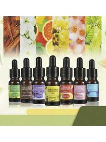 6pcs/4pcs/1pc Water-Soluble Essential Oils, 10ml Fragrance Oils, Vanilla, Lavender, Rose, Air Freshener, Suitable For Aroma Diffuser, Humidifier, Car Fragrance, Aroma Pad, Aroma Stone, Christmas Gift - Multicolor - View 2