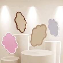 1 件大型云朵装饰板、多用途照片展示板、办公室和家庭毛毡备忘板、无钻孔展示板背景、多功能备忘板适用于家庭、书房、办公室、情人节装饰、圣诞节和新年装饰、照片展示、备忘 - 多色-雲朵 - 查看 9