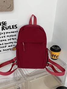 Multipurpose Small Backpack - Kırmızı - Görünüm 1